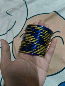 Purple &amp; Gold Bangles💜