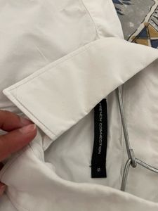 Men's White Long Sleeve Shirt