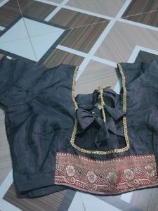 Silk Saree with Embellishments