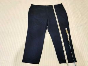 Navy Blue Capri Pants