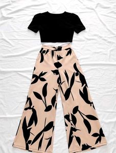 Floral Print Two-Piece Set