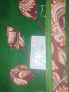 Green Dress Material