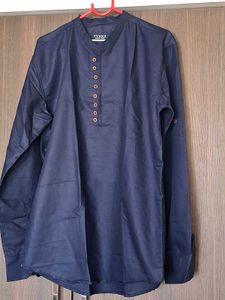 Navy Blue Kurta