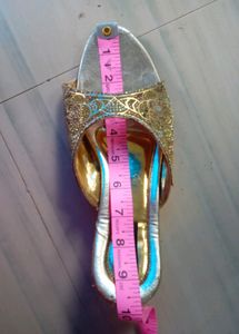 Golden Bridel Foot wear👡👡