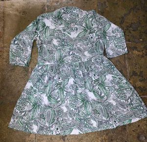 Green Paisley Print Co-ord Set
