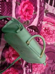 Blue Cherry Shoulder Bag