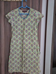 Patterned Casual Dress