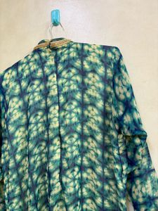 Georgette Multicolour A-Line Dress | Cute &amp; Flowy