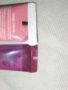 moisturising hand cream and juicy lip gloss