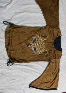 Fox Embellished Top