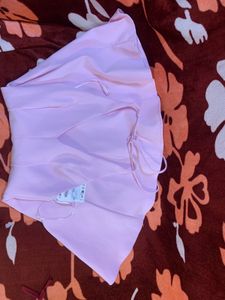 ZARA HALTER GORED SHORT DRESS
