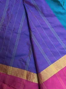 Elegant Striped Saree