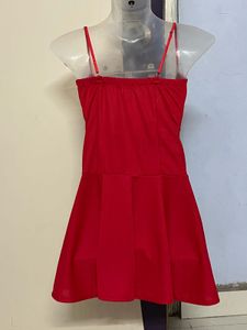 Pintrest Red Padded Mini One Piece