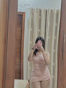 Peach Ribbed Bodycon Dress