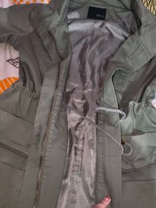 Olive Green Trench Coat