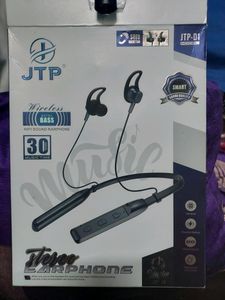JTP- D1 Bluetooth Extra Bass Wireless in Ear Stereo Earphones with Upto 30 Hours Music Time with Powerful Battery &amp; Comfortable Fit