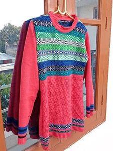 Colorful Knit Sweater