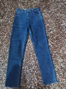Dark Blue Denim Jeans