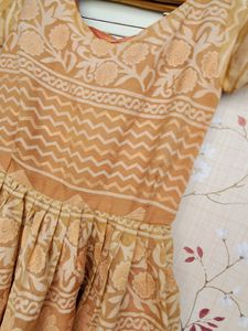 PATTU LONG ANARKALI GOWN