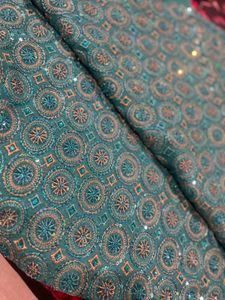Chikankari Saree With Heavy Work
