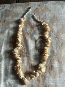 White Stone Neck Piece