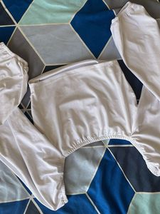 White Long Sleeve Street Style Store Crop Top