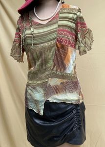 Y2K Mesh Top