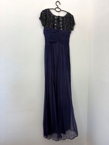 Designer Blue Maxi Dress