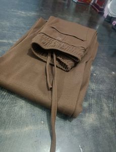 Brown Stretchable Cargo