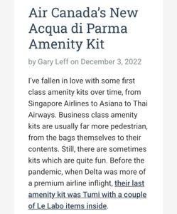 ACQUA DI PARMA Pouch