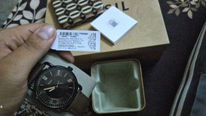 Fossil Brown Leather Watch