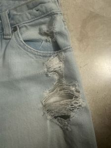 Ripped Light Wash Jeans