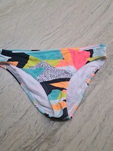 Vibrant Mixed Print Bikini Bottoms