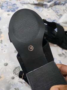 Black Ankle Strap Heels