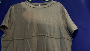 Tan Brown Crop Top
