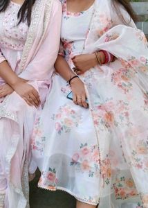 Organza Anarkali Suit