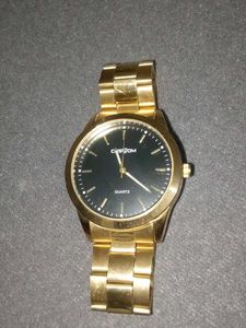 Gold Cristom Quartz Watch