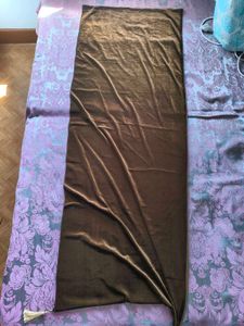Brown Embroidered Kurta Set With Palazzo And Stole