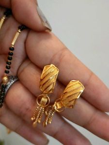 Women  Artificial Mangalsutra With Earrings