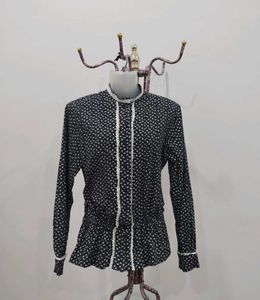 Vintage Floral Blouse