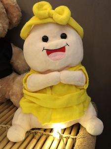 Cute Yellow Plush Doll