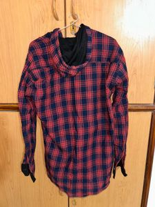 ZARA Plaid Flannel Shirt - Casual Style Size M&amp;S