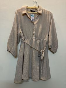 new Cream Color Dress For Ladies