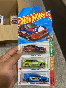 Hot Wheels Honda Civic Set