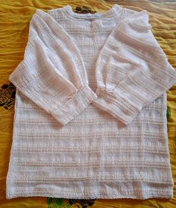White Knit Top & Shrug