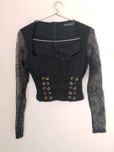 New Branded Black Top.