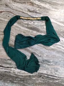 Price Drop Green Sarara With Dupatta