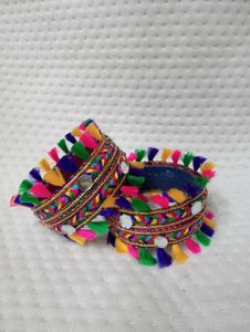 Colorful Tassel Bangles