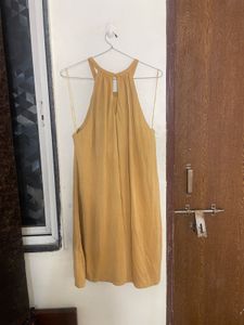 Chic Halter Neck Mini Dress