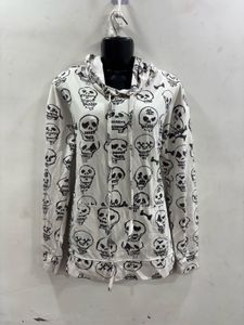 Skull Print Hoodie